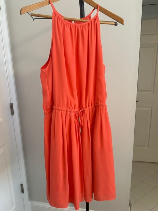 Dresses & Skirts - Coral Halter Dress